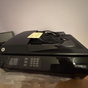 HP OfficeJet 4635 All-In-One Wireless Printer Fax Print Scan Copy - Works No Ink